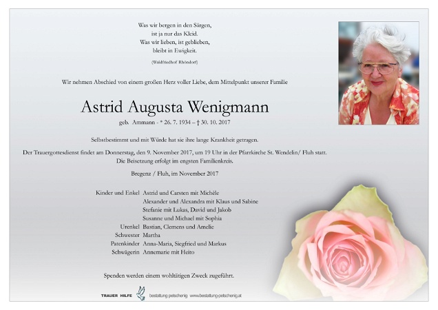 Astrid Augusta Wenigmann